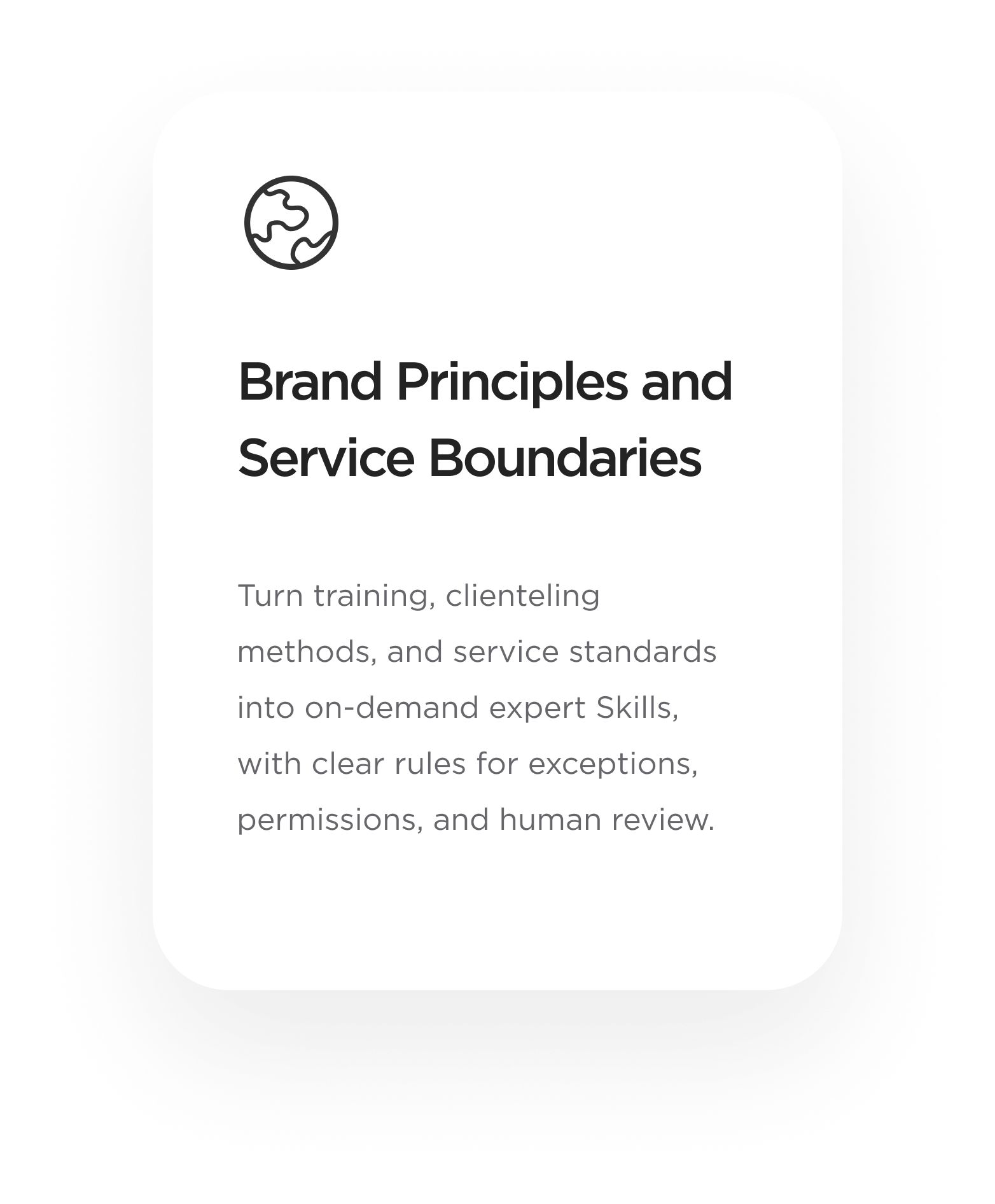 Brand methods, permissions, and service boundaries